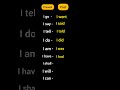 "Present to Past Verbs | Learn English Fast!"