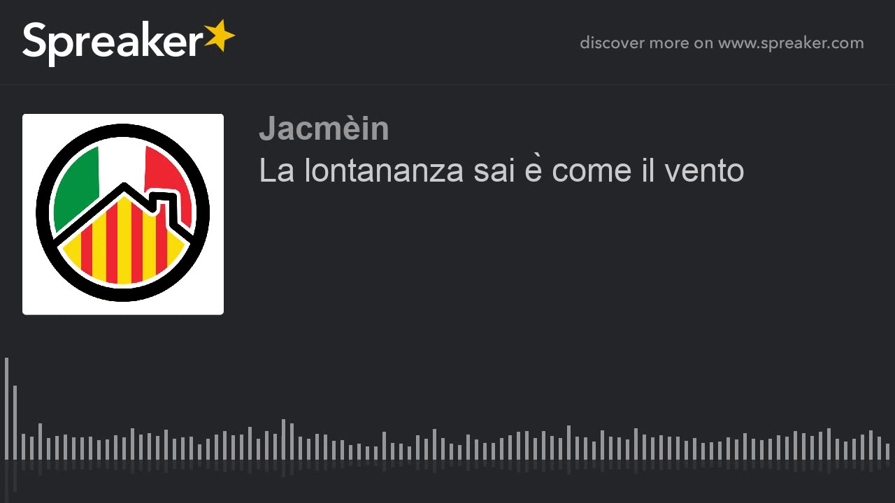La lontananza sai è come il vento - YouTube