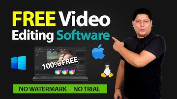 ⚡️ 5 Free Video Editing Software Without Watermark | Win, Mac & Linux