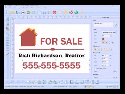 How To Design And Print A Banner At Home Printer Youtube