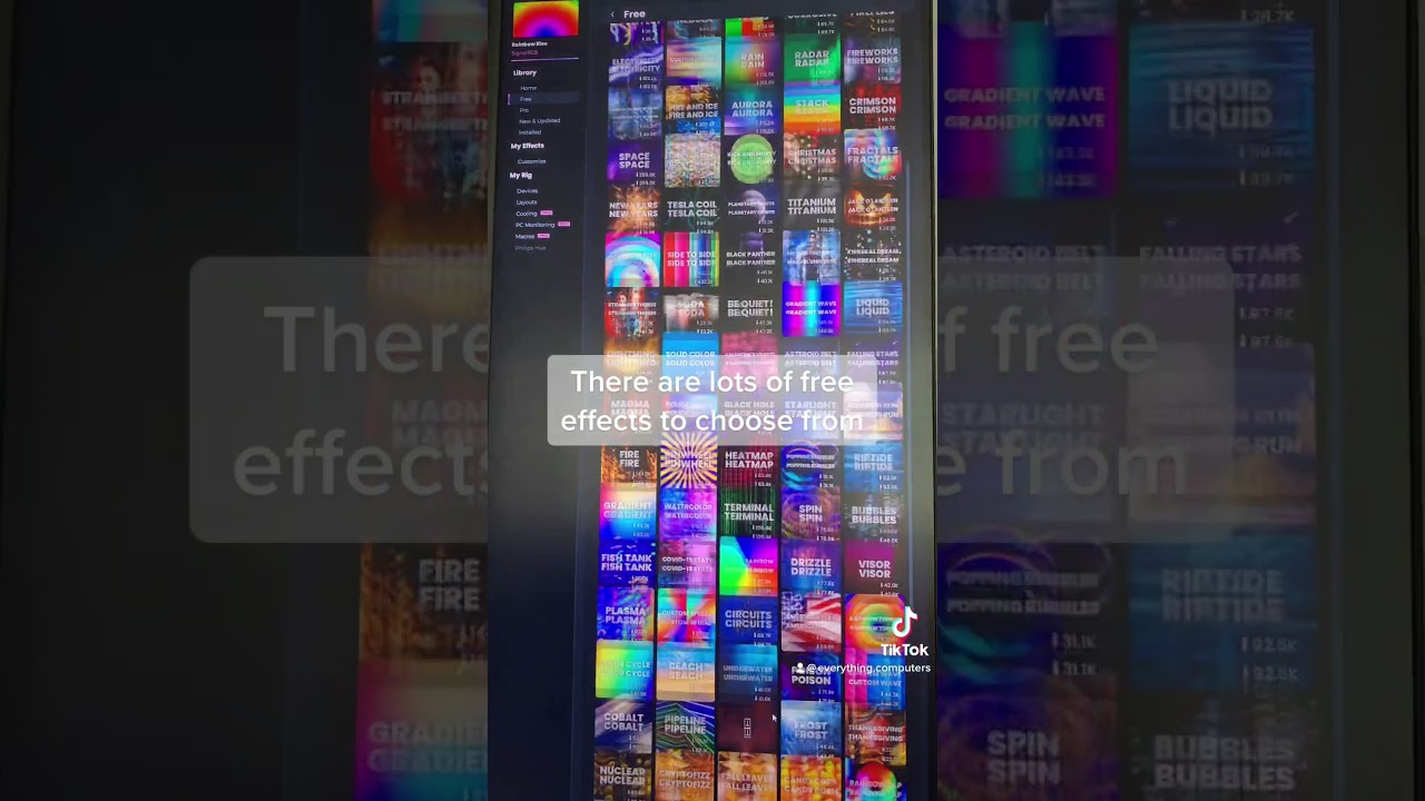 How to sync up all the lights in a pc with signal rgb