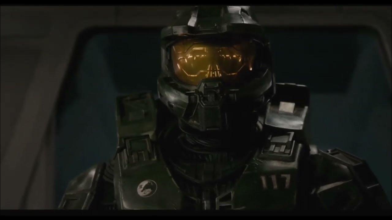 Master Chief face reveal - YouTube