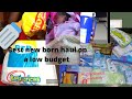 NEW BORN BABY HAUL ON A LOW BUDGET | PEP| SHOP-RITE|LILYOGINI.