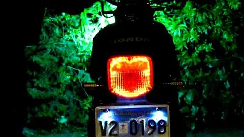1979 Honda CB400T LED light upgrades