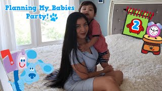 Planning My Babys Birthday Party Blues Clues Party