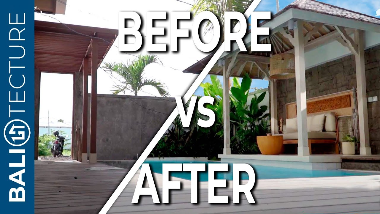 BUILDING A VILLA IN BALI (Before and After) - YouTube