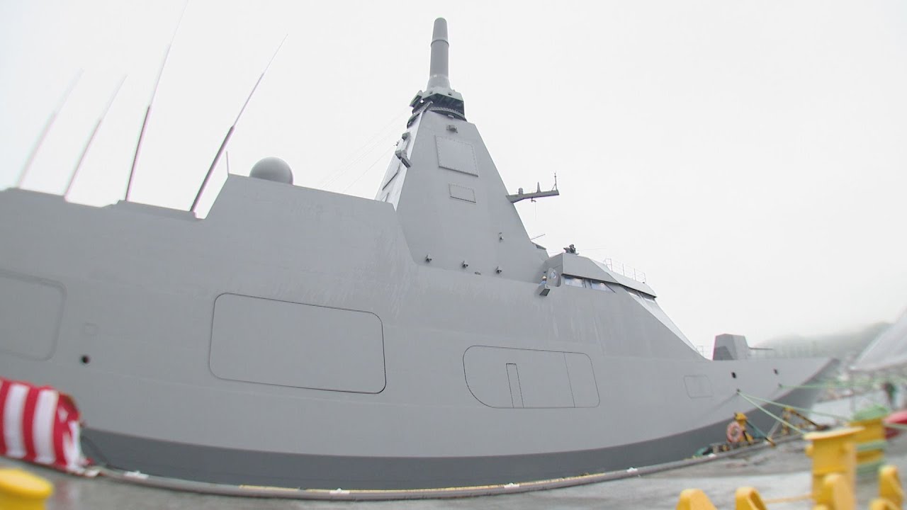 三菱長船で最新鋭護衛艦「なとり」引き渡し式 | 長崎ニュース | NCC