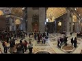 Peter&#39;s basilica in Rome (Italy) VR 360° 4K