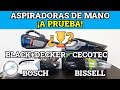 Aspiradora de Mano Cecotec vs Black+Decker vs Bosch vs Bissell | ¿Cuál es la MEJOR?