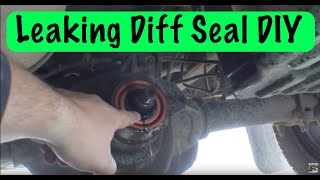 How to Replace a Rear Differential Pinion Seal