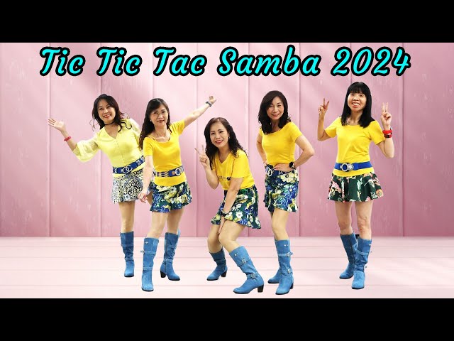 Tic, Tic,Tac Samba 2024  Line Dance class=