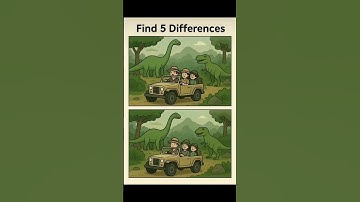 find the 5 differences 🔍 l #tiktokeffects #findthedifferences #brainteaser #funchallenge #kidspuzzle