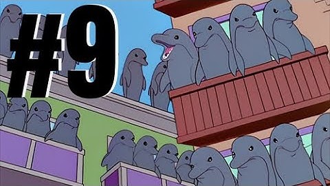 THE SIMPSONS GAME (2007) | PS3 4K 60FPS | Part 9: The Day of the Dolphin 🐬🌊