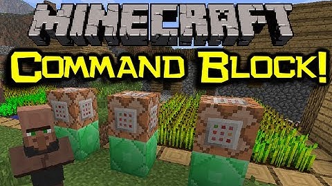 Minecraft 1.4.6 - NEW! THE COMMAND BLOCK TUTORIAL - How It Works! (Snapshot 12w38b)