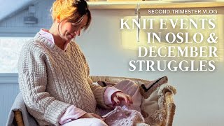 OSLO KNIT VLOG: Yarn Stores, New Knit Projects and 2nd Trimester Pregnant