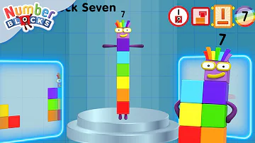 @Numberblocks | MI15 Fact File | All About Numberblock Seven