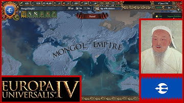 EU4 World Conquest Timelapse - Oirat into Yuan into Mongol Empire into Roman Empire