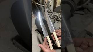 Handmade Knives from Scrap Metal | Short Clip #KnifeMa