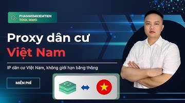 Proxy xoay dân cư Việt Nam, không giới hạn băng thông, định dạng IP:Port
