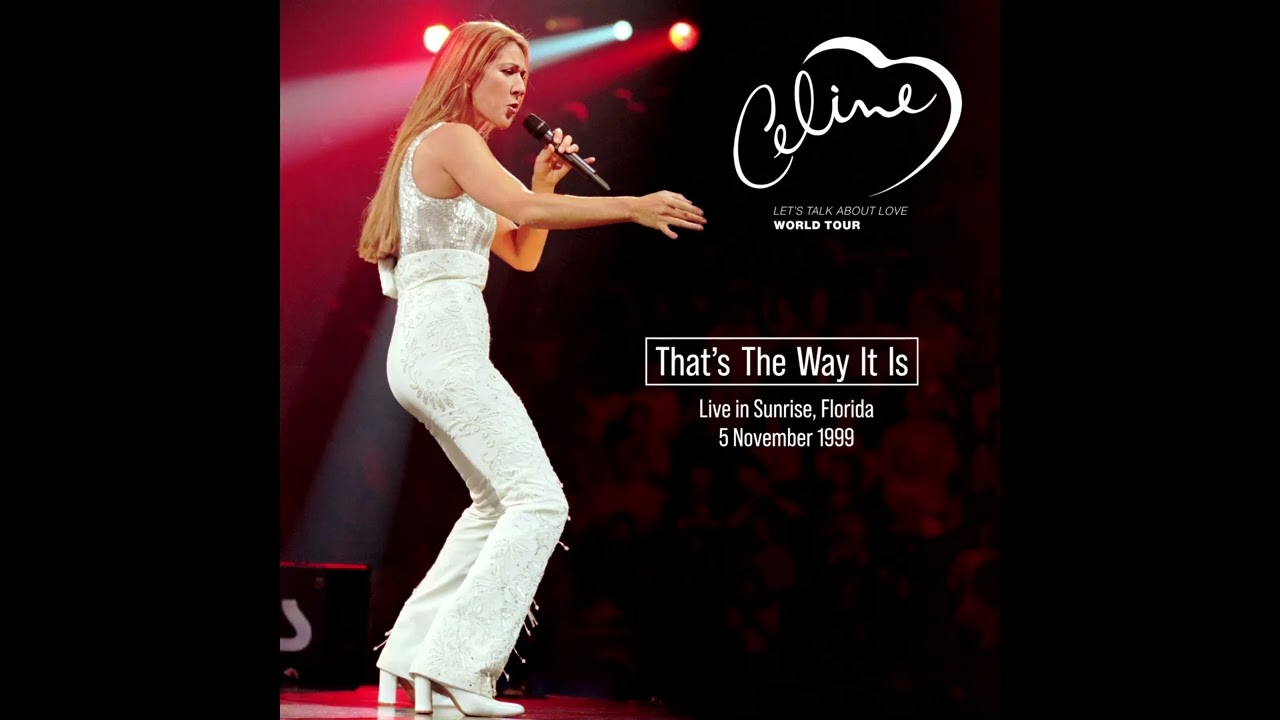 Celine Dion - That's The Way It Is - Live in Sunrise, Florida 1999