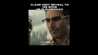 Clark kent reveal to his sons that he is superman 🤯 #supermanandlois #superman #dc #shorts