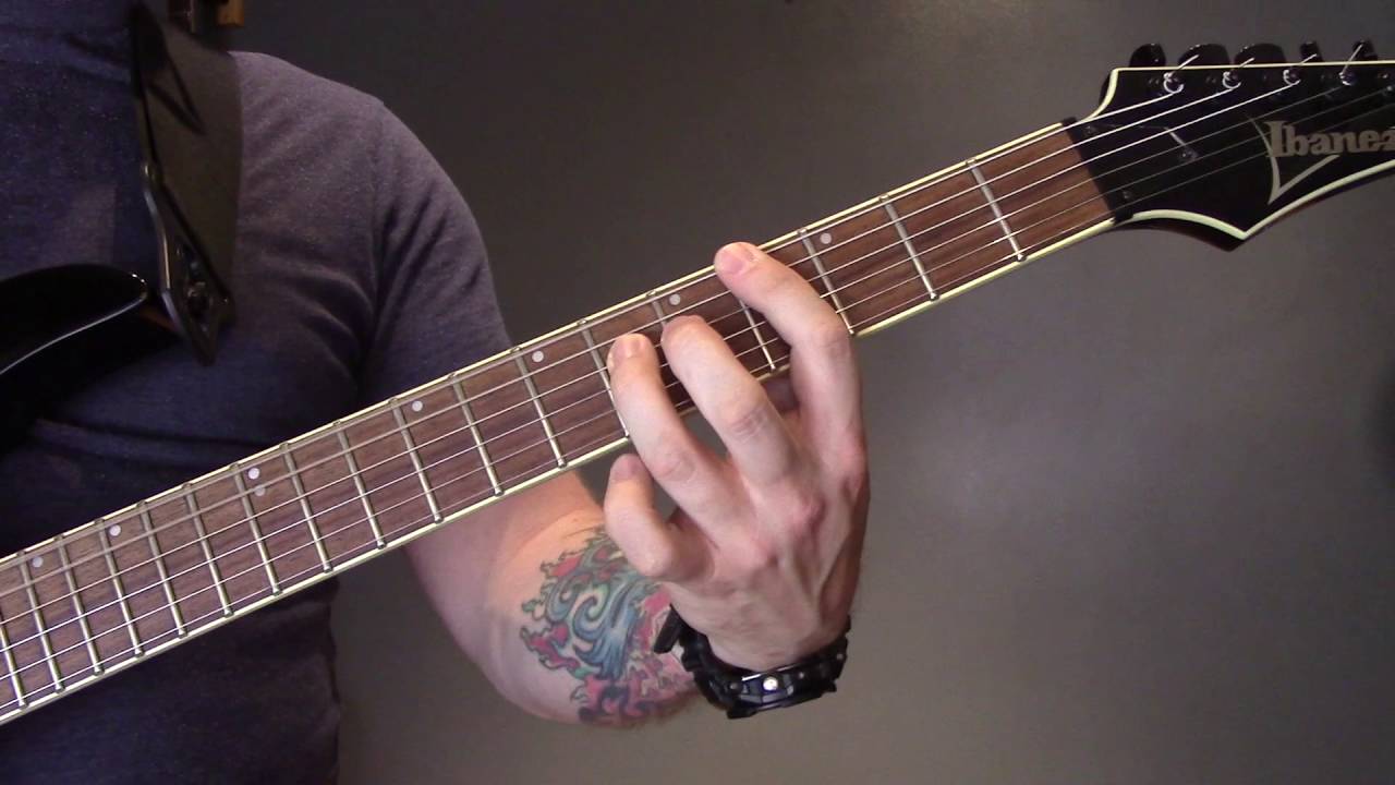 Obituary Loathe Guitar Lesson YouTube