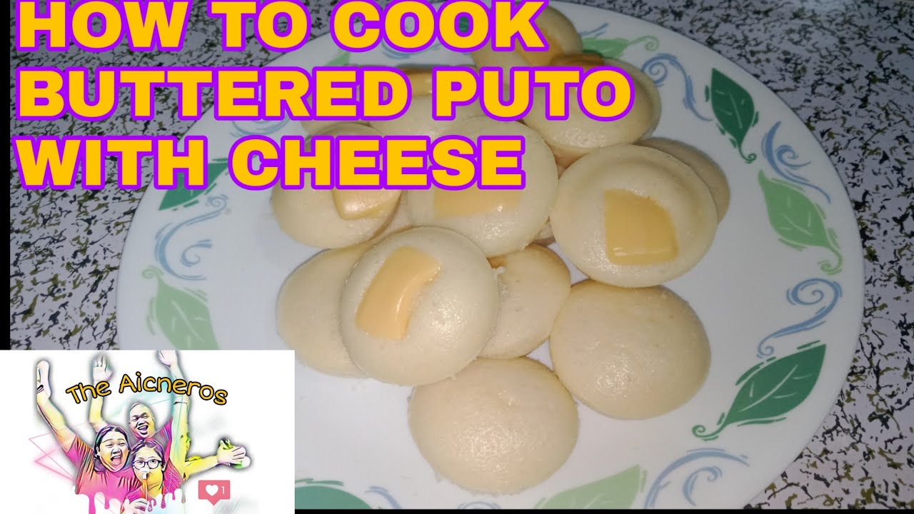 How to cook Buttered Puto w/ cheese - YouTube