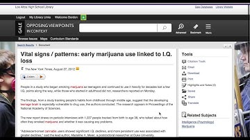 Basic Search on Gale databases