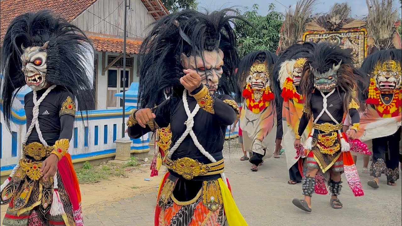 MERIAH !! Arak Arakan Barongan Blora & Buto Gedruk Seni Barongan Gembong Aji Joyo Live Jatirejo