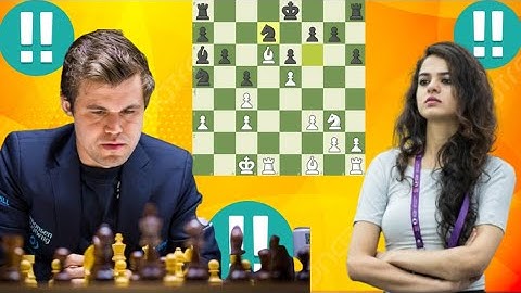 Super Magnus Carlsen vs Tania Sachdev 11