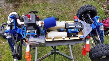 Redcat Dunerunner ESP Race Ported Zenoah g320 First Start