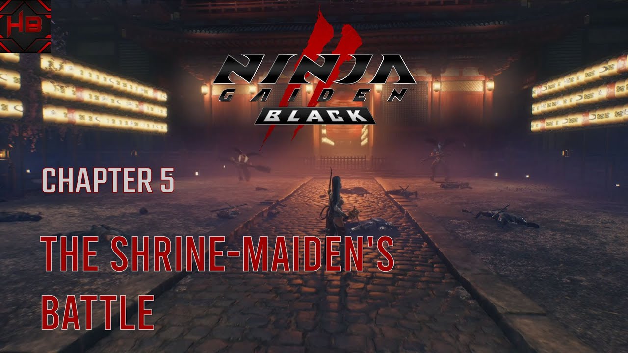 Ninja Gaiden II Black Edition – Chapter 5: The Shrine-Maiden's Battle - (Full Gameplay)