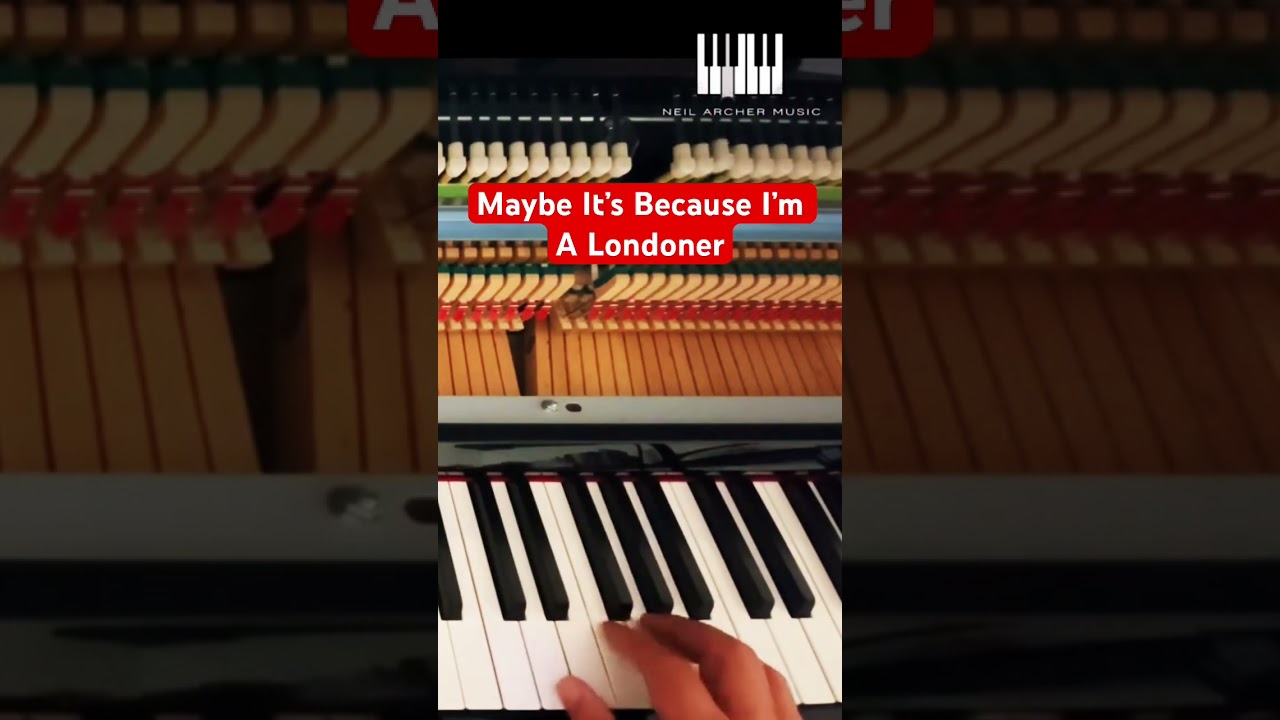 Maybe It’s Because I’m A Londoner - old British song - Piano adlı videoyu YouTube'da izle Maybe It’s Because I’m A Londoner - old British song - Piano adlı videoyu YouTube'da izle