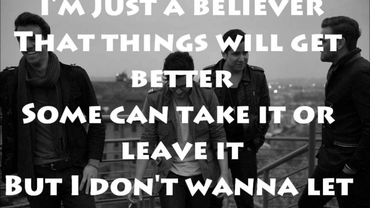 American Authors - Believer (Lyrics)