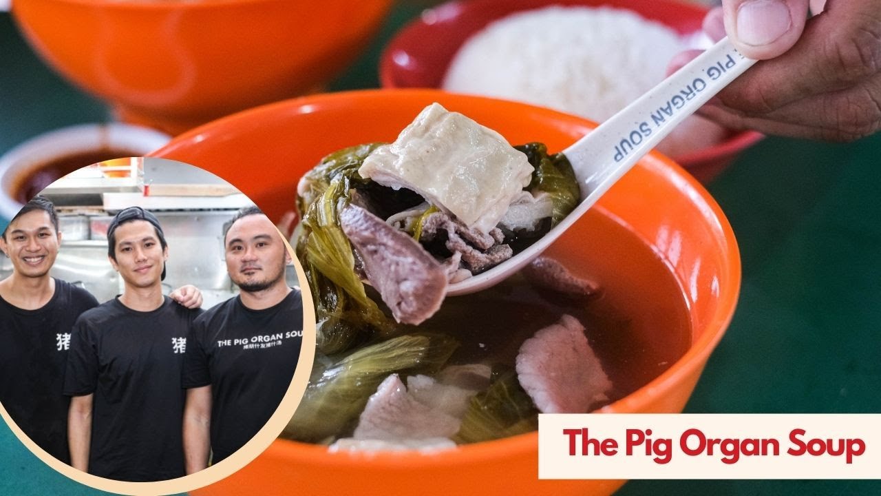 The Pig Organ Soup Third Generation Hawker of Koh Brother Pig’s Organ