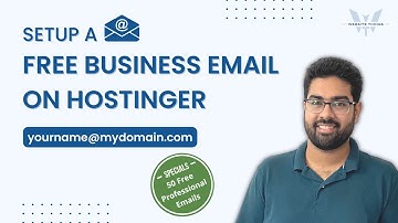 😍 FREE Business Email with Hostinger Hosting! Up to 5️⃣0️⃣ FREE Domain Professional Emails Available
