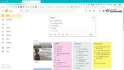 Google KEEP - Brainstorm to Docs