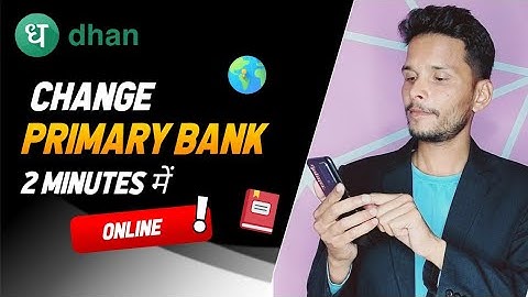 How to change Primary Bank 🏧 in Dhan App // धन app me Primary Bank kaise add करे