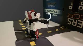 transformers Red Alert stop motion test