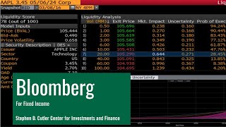 Bloomberg for Fixed Income