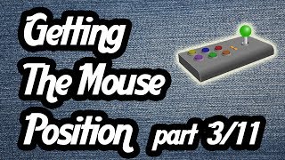 Make a simple game using canvas - part 3/11 - Getting the mouse position