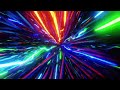 Flying inside multicolored optical cables. Infinitely looped animation.