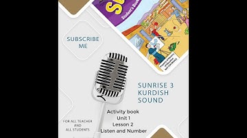 Sunrise 3 Activity book Unit 1 Lesson 2