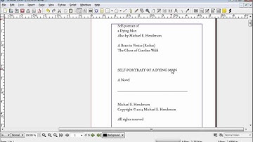 How to Typeset a Novel in Scribus Part 5: We add text