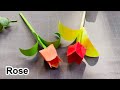 Amazing Origami Rose Paper !! Easy Ideas To Paper Paper Rose !!