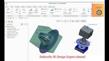 #How to fix the #spiting #error/ #Creo #Design #mould  #creotutorial  #parthingline #casting #die