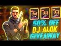 DJ ALOK FOR ALL - UNLIMITED CUSTOM ROOM || FREE FIRE LIVE || TOTAL GAMING | DESI GAMER | LIVE INSAN