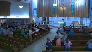5:00 p.m. vigil Mass for the Sixteenth Sunday in Ordinary Time at OLA