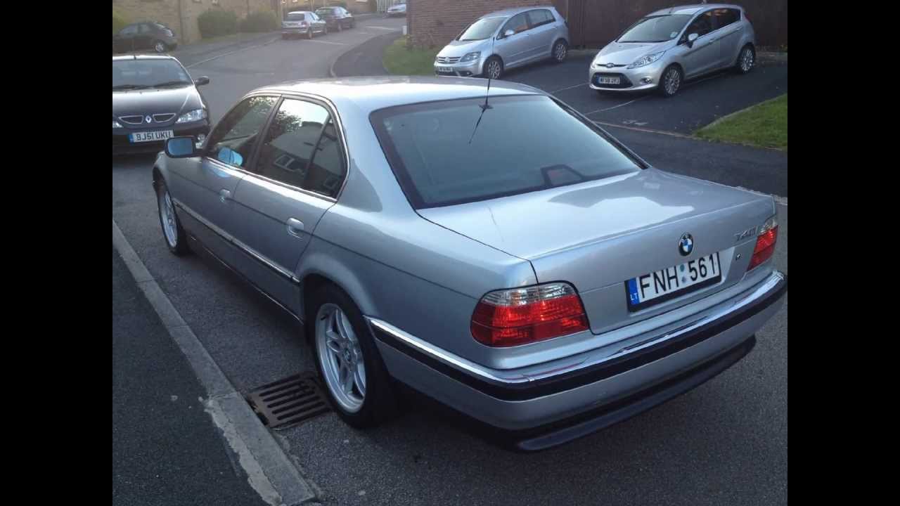 BMW E38 7series 4.4 V8 YouTube