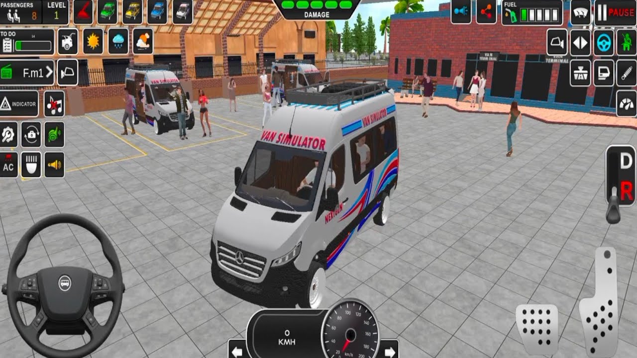 Dubai Van Driving Van Games 3D Gameplay (Android iOS) Game video @techgamig2.1